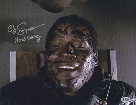 Oj Simpson Signed X Photo Naked Gun Authentic Autograph Beckett Coa G Collectible