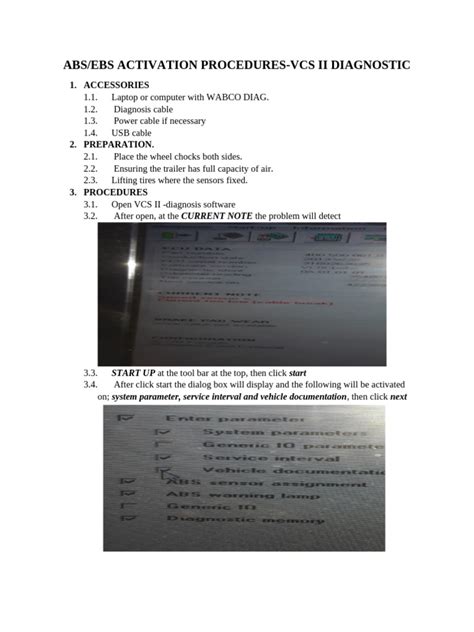Abs Activation Procedures | PDF