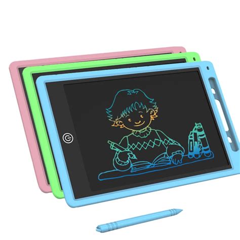 Tablette D Criture LCD Pour Enfants Planche Dessin Graffiti Bloc Notes