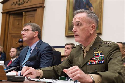 General Joseph F Dunford Jr Vorsitzender Des Marine Corps Us