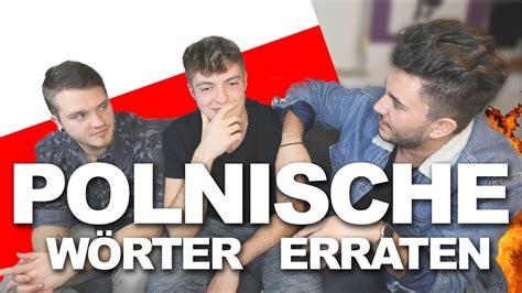 POLNISCHE WÖRTER CHALLENGE Hristos Xenitidis YouTube