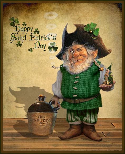 Ready For St Patricks Day Digital Artwork Artwork Painting