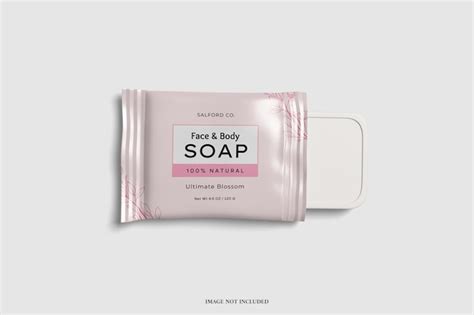 Premium Psd Soap Bar Packaging Mockup