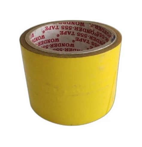 9m Yellow BOPP Self Adhesive Tape At Rs 12 Piece BOPP Adhesive Tapes