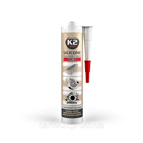 Герметик Силиконовый Bond Silicone Красный Картуш 300 Гр — Купить ...
