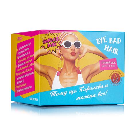Bye Bad Hair Sugar Wax Теплый воск для эпиляции, 250 мл — купить на EVA.UA
