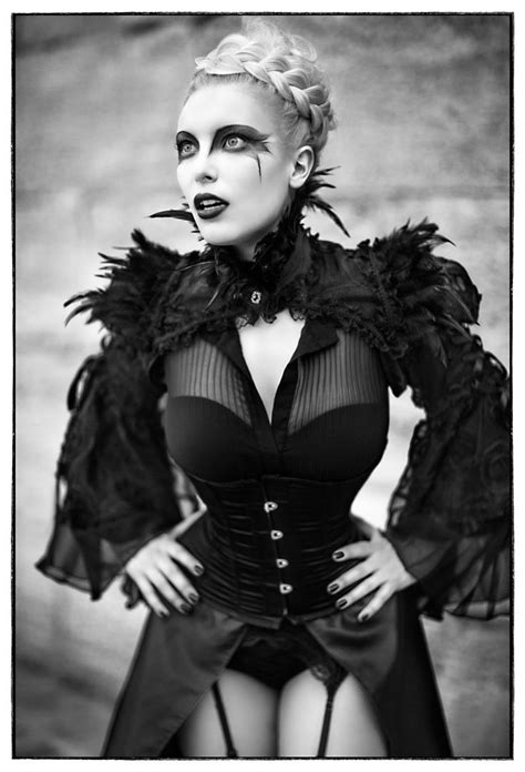 Sexy Goth Punk Gothic Rock Attractive Seductive Nude Lingerie Dress Up Play Fun