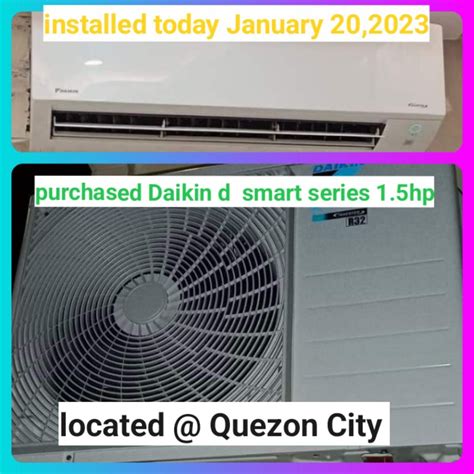 Daikin D Smart Series Split Type Inverter Aircon With Free Installation