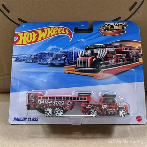 Hot wheels hotwheel đường sắt xe tải HYT56 sơn ngày của người chết Xe tải vận chuyển HAULIN