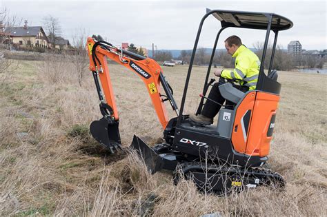 New Dx Z Mini Excavator Launched By Doosan