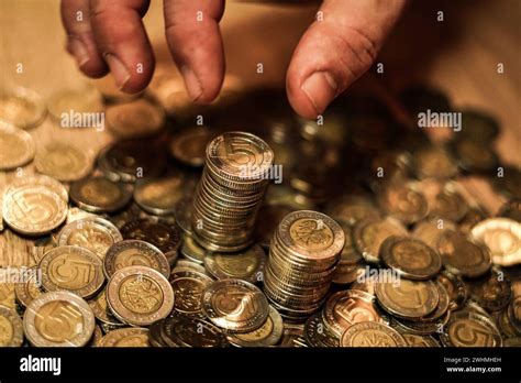 Polish Coins Polish Money Polish Currency Stock Photo Alamy