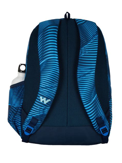 Buy Bravo Backpack With Rain Cover Blue Online Wildcraft