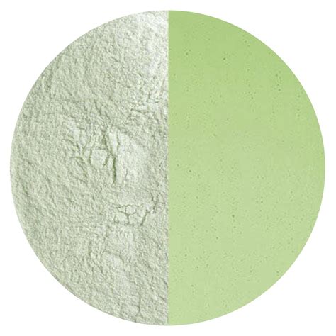 Oz Light Green Transparent Powder Frit Coe