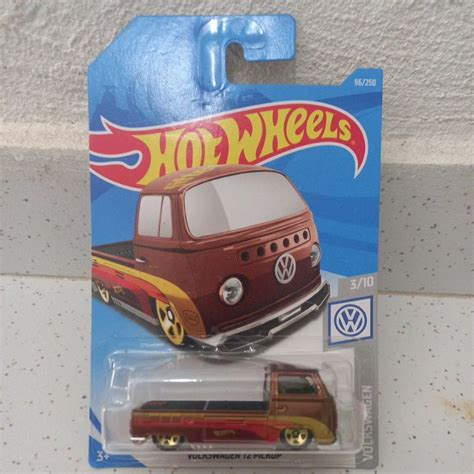 Hot Wheels Volkswagen T Pickup Shopee Brasil