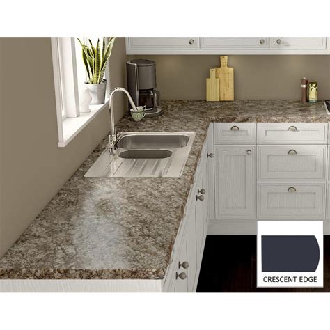 Wilsonart Golden Romano Laminate Custom Crescent Edge C F C144187135