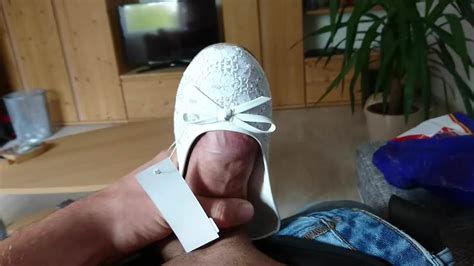 Cum On Her New White Ballerinas Gay Man Porn Xhamster