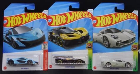 Hot Wheels Mclaren P Bugatti Bolide Pagani Utopia Bundle Cars Picclick Au