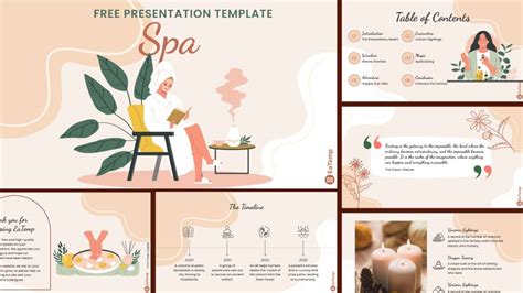 Spa Ppt Presentation Template Eatemp