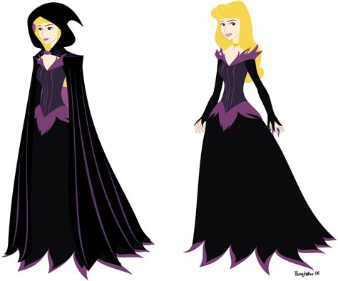 Maleficent dress for Aurora by BunnyHallow on DeviantArt