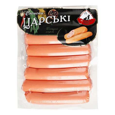 Сосиски Царские ТОВ МК Ріал кг No Brand: купить в интернет магазинах ...