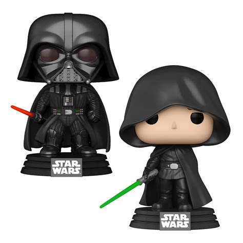 Funko Pop! Star Wars - 2 Pack Set - Luke Skywalker and Darth Vader ...