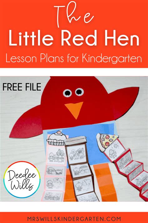 Little Red Hen Lesson Plans