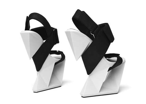 United Nude Unveils ICE Shoes With Eight Inch 3D Printed Heels