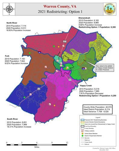 Warren County supervisors to hold public hearing for new district lines
