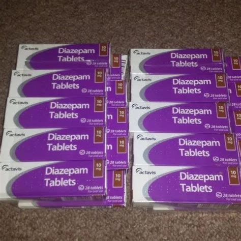 All Diazepam Valium 10 Mg Tablets Treatment Anxiety Relief At Rs 1500