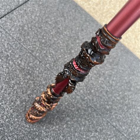 Black MyTh WuKong Zinc Alloy Coiled Dragon Steel Rod – BoxKatana