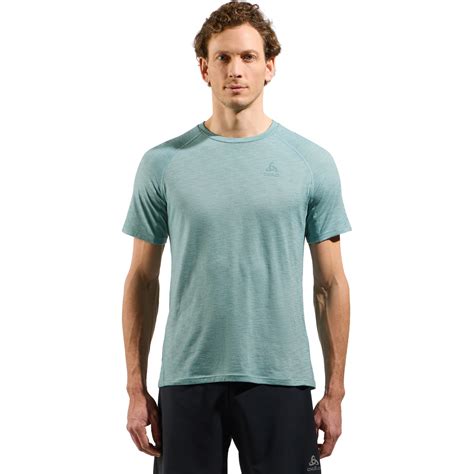 Odlo X Alp Performance Wool Trailrunning Shirt Herren Arctic Melange