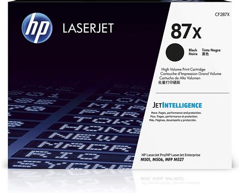 Original Hp 87x Black High Yield Toner Cartridge Works With Hp Laserjet Enterprise