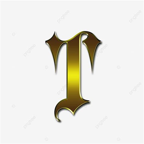 Gold Light Effects Hd Transparent Letter T Light Gold Effect Graphics