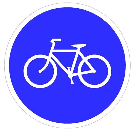 Знак велосипедная дорожка картинка для детей - 55 фото