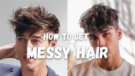 Messy Hair Men