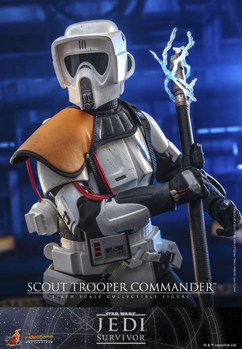 Scout Trooper Commander Star Wars Jedi Survivor Hot Toys VGM53 1 6 Scale Figure