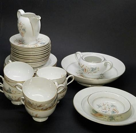 Piece Set Vintage Rosenthal Thomas Germany China Set Nocturne