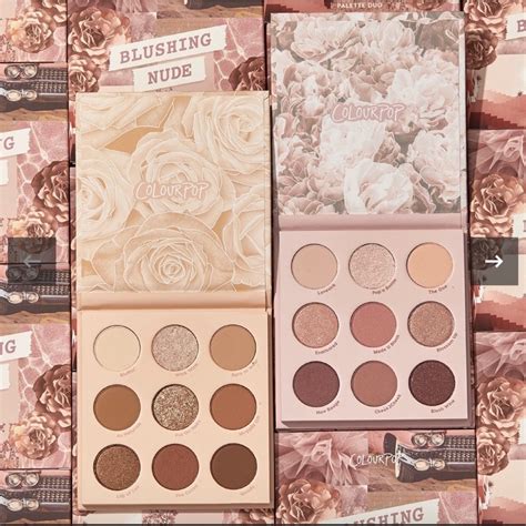 現貨 Colourpop Blushing Nude 眼影盤 Nude Mood Blush Crush 蝦皮購物