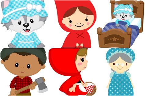 Personagem Chapeuzinho Vermelho Para Imprimir - Personagens De Chapeuzinho Vermelho Para Imprimir Chapeuzinho Vermelho
