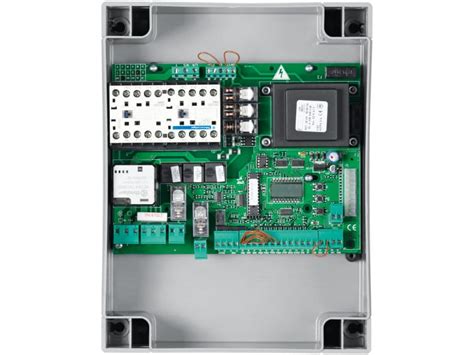 CENTRALE DI COMANDO PER MOTORE SCORREVOLE MONOFASE O TRIFASE ...