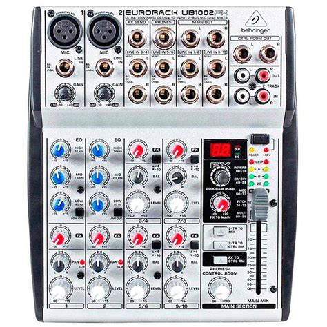 Микшерные пульты : Behringer UB1002FX - аналоговый микшер