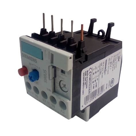 RELE SOBRECARGA TERMICO 1 1 1 6A 3RU1116 1AB0 SIEMENS Eletrotem