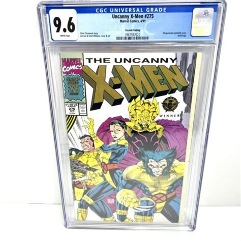 Uncanny X Men Cgc Nd Print Jim Lee Gatefold Cover Marvel