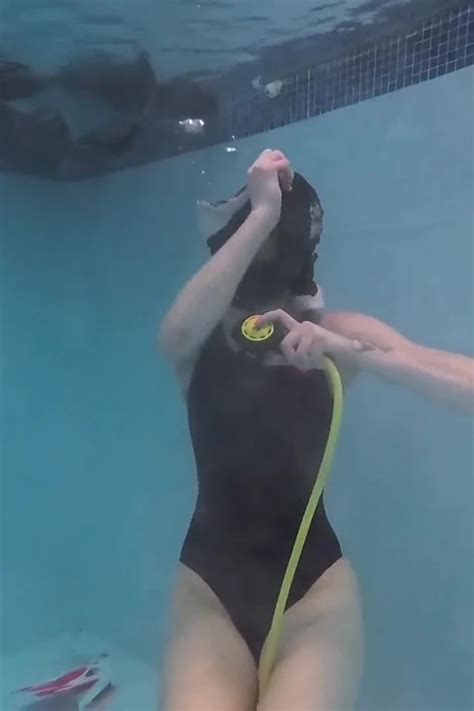 Scuba Diving Lucy The Underwater Strip Striptease Porn By FapHouse XHamster