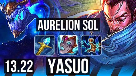 Aurelion Sol Vs Yasuo Mid Legendary Games Kr Master