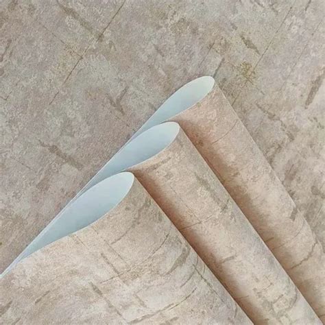 Papel De Parede Sala Lavabo Cimento Queimado Nude Dourado Parcelamento Sem Juros