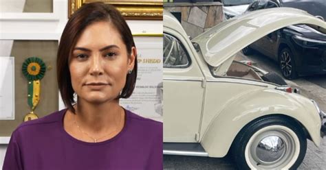 Mulheres Capo De Fusca - Capô de Fusca de Michelle Bolsonaro é revistado e ex-primeira-dama se ...