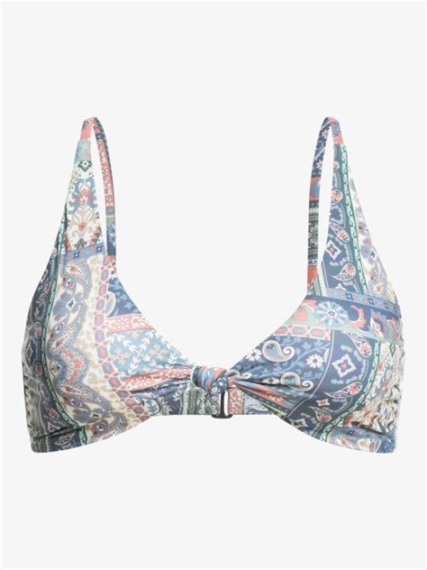 Classic Tri Top De Bikini Anudado Para Mujer Quiksilver