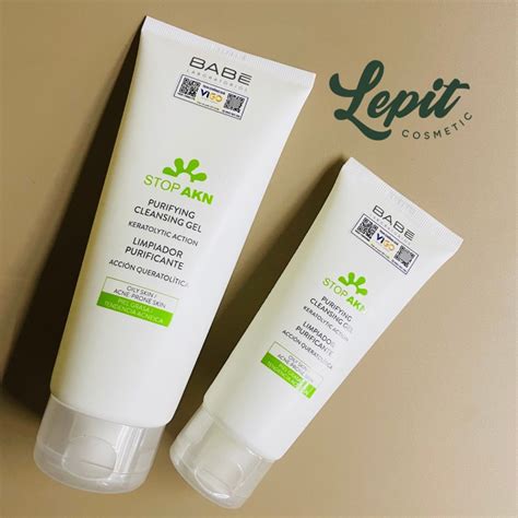S A R A M T Cho Da D U M N Babe Stop Akn Purifying Cleansing Gel Ml Ml Shopee Vi T Nam