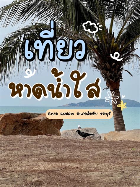 เที่ยวหาดน้ำใสสัตหีบ น้ำใสสมชื่อแถมใกล้กรุงเทพฝุดๆ 🏝🫶🫧💐🧸 แกลเลอรีที่